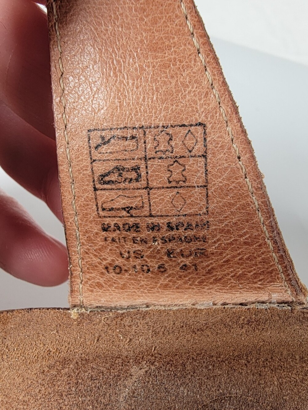 Taos Eleanor Sandal In Camel, Size 10-10.5 - Picture 14 of 14